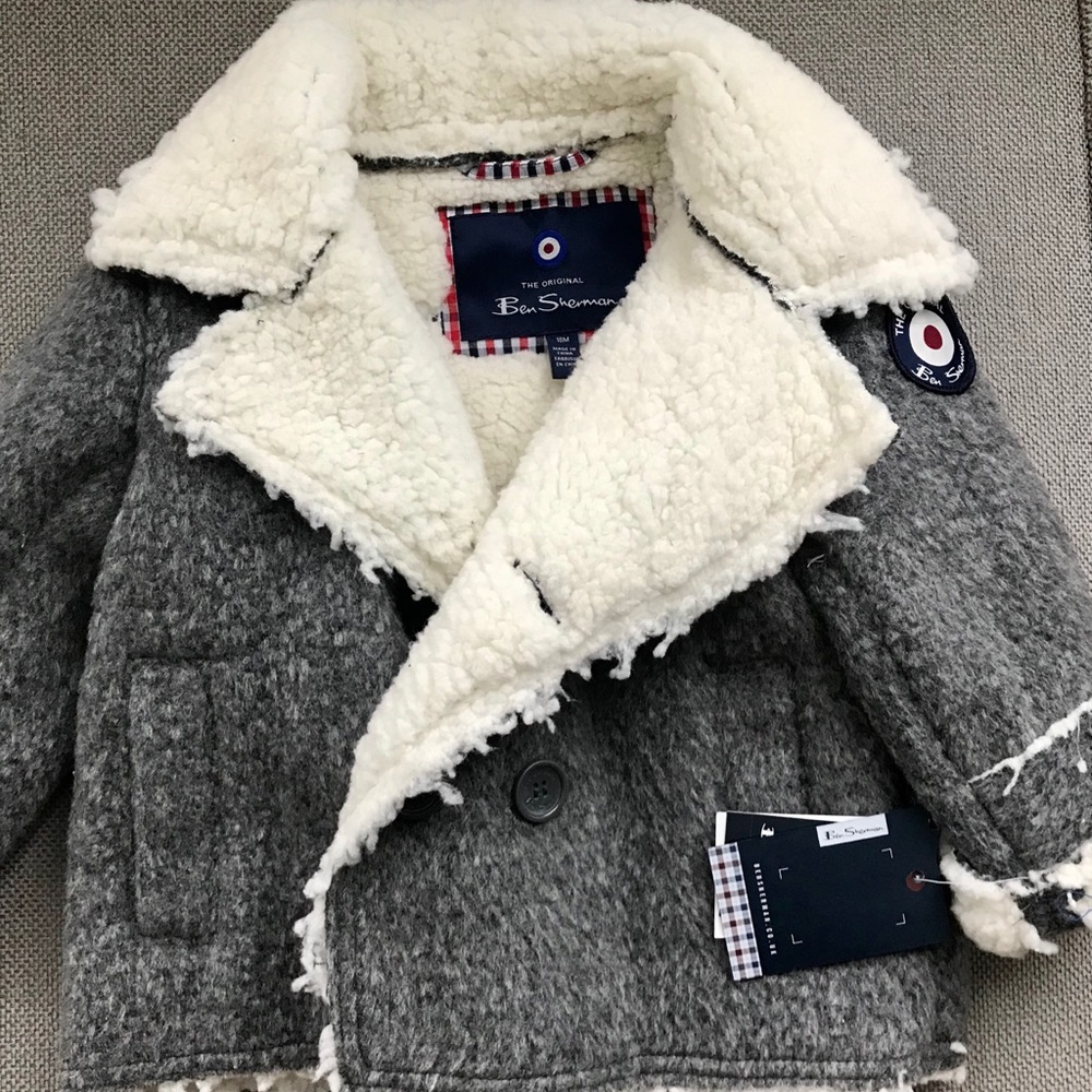 Ben Sherman Pea Coat 18M - Picture 1 of 8